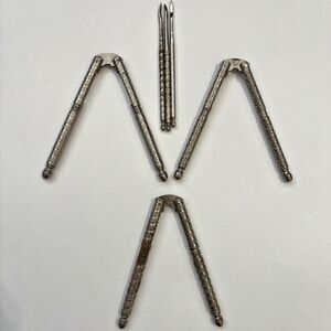 All Metal Nut Crackers Picks Holiday Crab Seafood Shell Cracker 1970s Vintage